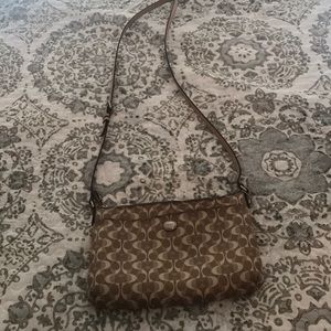 Coach cross-body purse